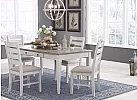 Wooden Rectangular Dining Table with Drawers and Lift Top Storage - Derby