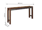 Counter Height Wooden Dining Table - Talwood