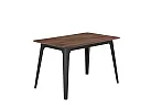 Wooden Rectangle Dining Table Set (4-6 Seaters) with 4 Wooden Dining Chairs - Avalon