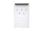 Flemington Wall Mounted Clothes Rack White