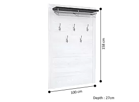 Flemington Wall Mounted Clothes Rack White