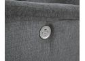 3 Seater Electric Recliner Fabric Sofa in Dark/ Light Grey - Belmont
