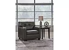 Brown Genuine Leather Armchair 1 Seater Sofa - Boga