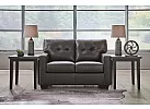 Brown Genuine Leather Lounge Suite Set (Ottoman + Armchair + 2 Seater + 3 Seater) - Boga