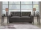 Brown Genuine Leather Lounge Suite Set (Ottoman + Armchair + 2 Seater + 3 Seater) - Boga