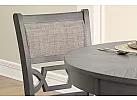 Wooden Rectangle Dining Table with 4 Fabric Dining Chairs and Bench in Light/ Dark Brown - Karakin