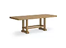 Brown Wooden Extension Rectangle Kitchen Island (6 to 10 Seaters) - Harman