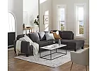 4 Seater L-Shaped Modular Fabric Lounge Suite with Chaise - Eastwood 