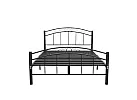 Double Size Metal Bed Frame in Black with Sturdy and Fashionable Design - Cleveland