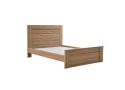 Wooden/Timber Contemporary Queen Bed Frame with Dark Oak/ Walnut Colour - Jason