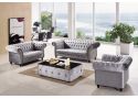 Yallambie Chesterfield Style Fabric 3 Seater Sofa