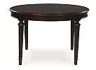 Brown Wooden Oval Traditional Dining Extension Table (4 to 6 Seaters) - Lavinson