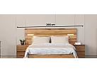 Queen Size Scandinavian Floating Bed Frame in Australian Marri Timber - Naturaliste