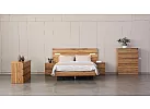 Queen Size Scandinavian Floating Bed Frame in Australian Marri Timber - Naturaliste