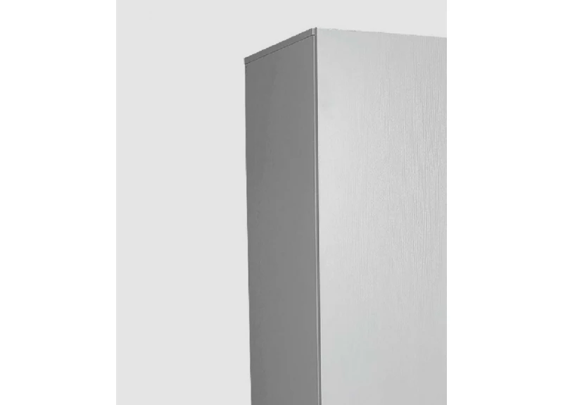 Black/ White 2 Door Wardrobe Cabinet/ Pantry Cupboard with 5 Shelves - Rowan