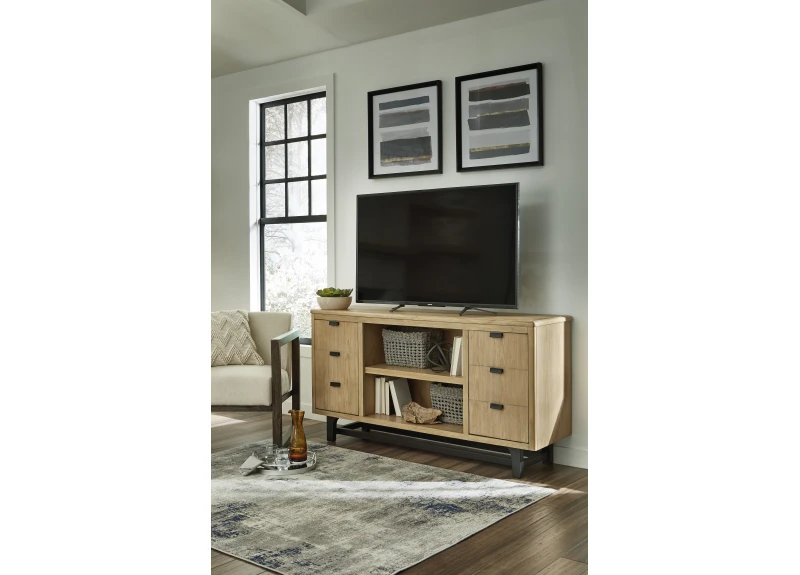 Acland Entertainment Unit for 60 inch TV with 2 Doors