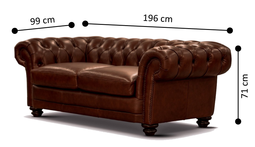 chesterfield sofa single seater