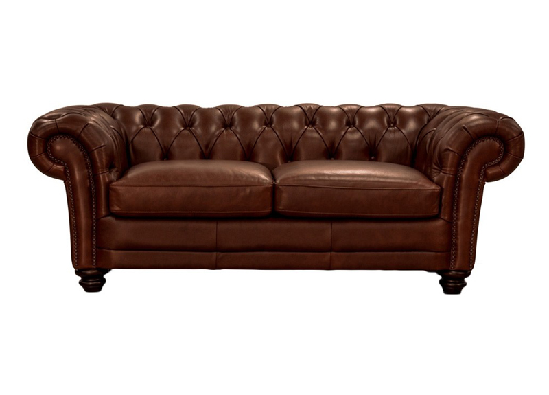 Genuine Leather 2 Seater Brown, What To Look For In A Quality Leather Sofa