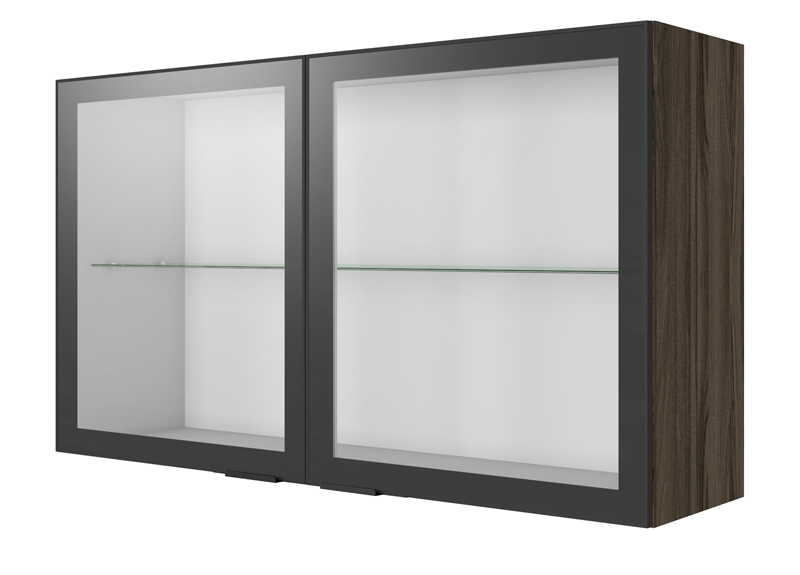 Wall Kitchen Cabinet Cupboard With 2, Kitchen Wall Cupboards With Sliding Doors