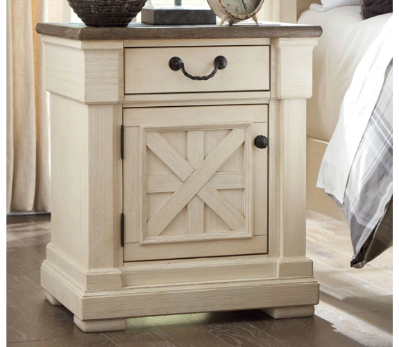 Watsonia Wooden Bedside Table with Drawer